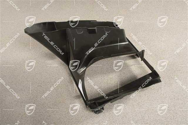 3,0L, Air duct, front, lateral, R