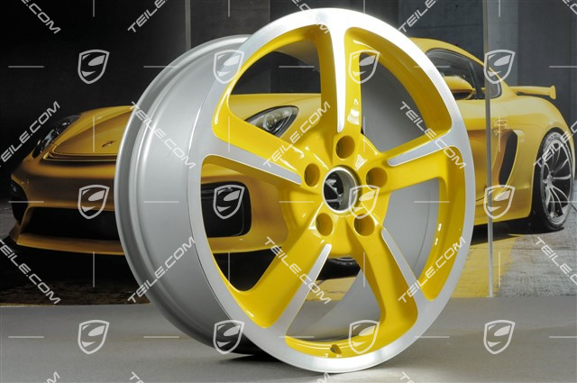 20-inch Sport Techno wheel, 8,5J x 20 ET57, Racing Yellow