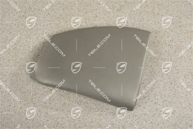 Centre console side trim, leatherette, Graphite grey, L