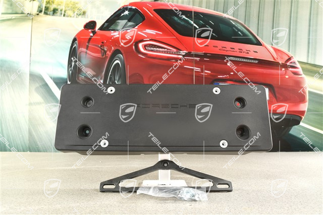 Number plate holder mounting kit, China