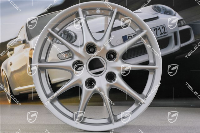 17" Felge Carrera II, 10-Speichen, 7J x 17 ET50