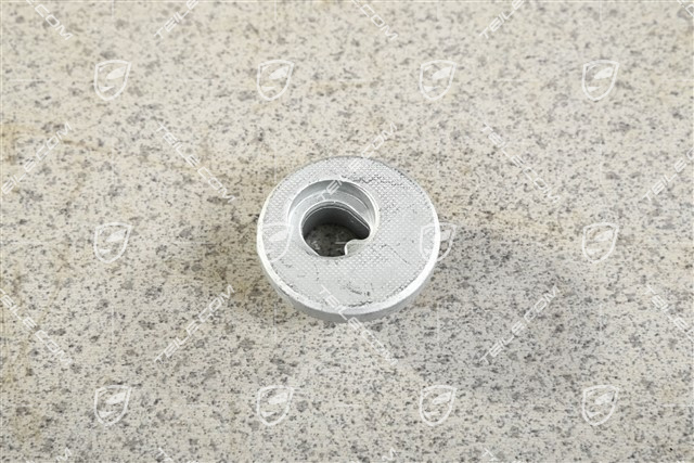 Rear axle, eccentric washer / nut