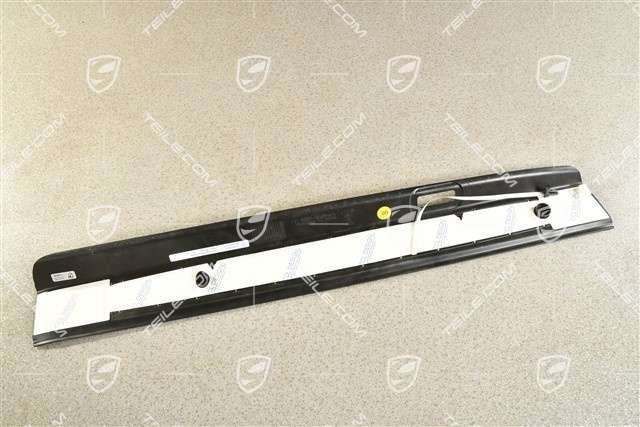 Blende, Einstiegleiste, mit Beleuchtung, Edelstahl, Carrera 4S, L