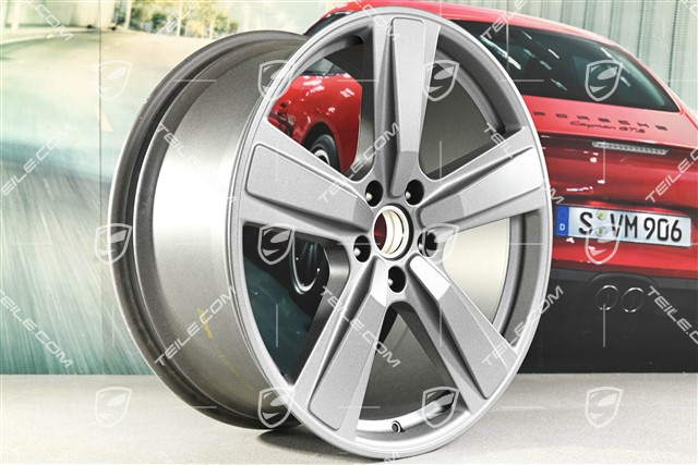 22" Felge Cayenne Exclusive Design Sport, 10J x 22 ET48, vesuvgrau