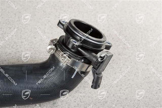 Charge air cooling system / Intake pressure pipe, lower, TURBO, L