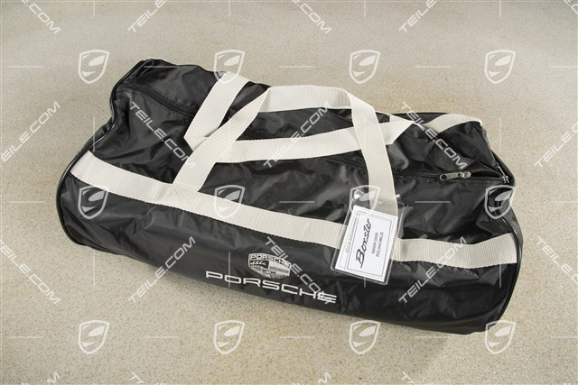 Indoor car cover, black, "25 Jahre/Years Boxster" Edition