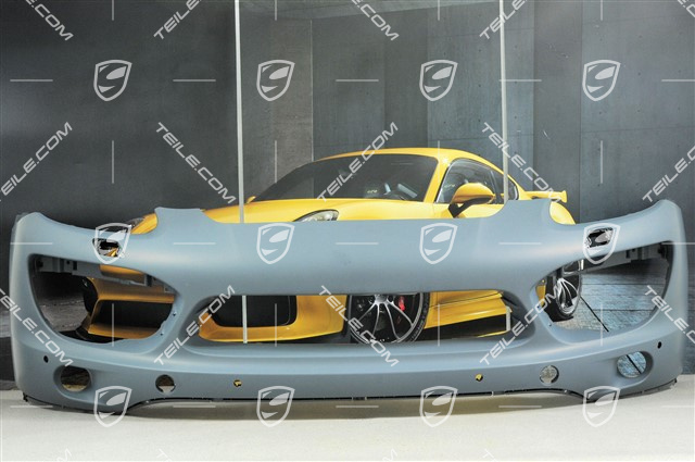 Front bumper, with headlight washer system + PDC sensors
