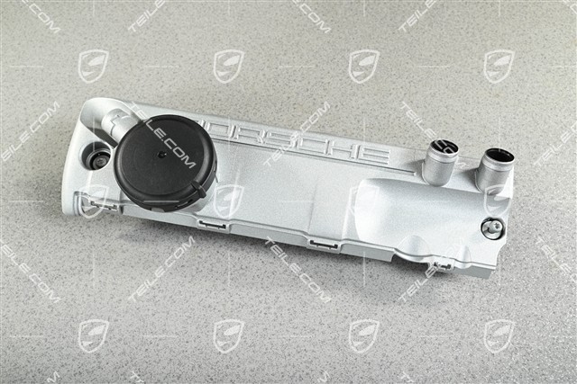 Air/ Oil separator, cyl. 5-8, Silver, Turbo