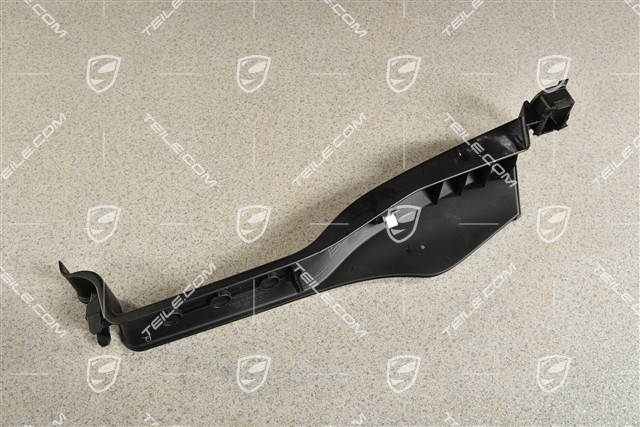 Targa, Verkleidung, Hinten, Schwarz, L