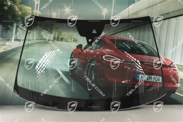 Szyba przednia / czołowa, izolująca ciepło z pasem, ACC / InnoDrive