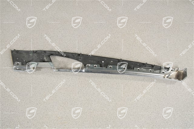 Blende, Tür, vorne, Klavierlackoptik Schwedische Birke, L
