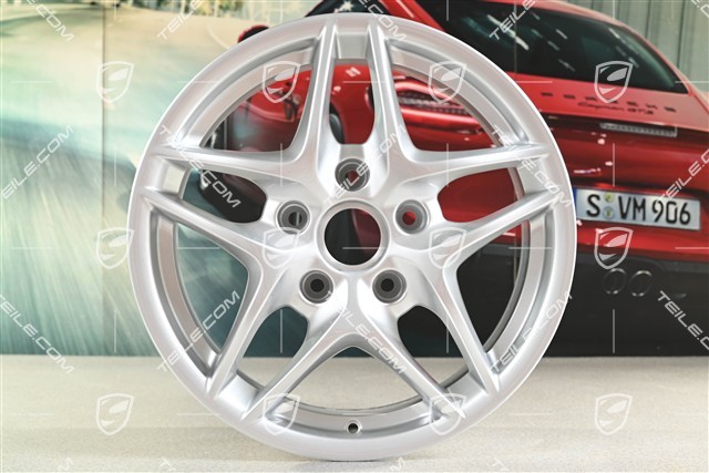 17-inch Boxster III wheel, 7J x 17 ET55