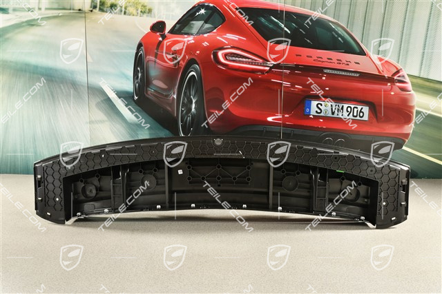 Rear spoiler with driving mechanism, without upper part