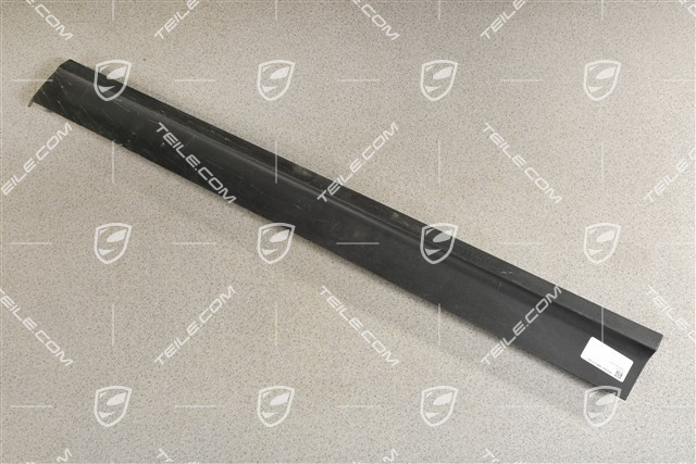 Listwa drzwi przednich, czarny mat, R