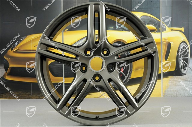 20" komplet felg Turbo, 10,5J x 20 ET71 + 9,5J x 20 ET71, do użytku w zimie, Platinum półmat satyna