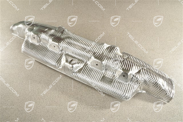 Heat protection / shield centre, rear