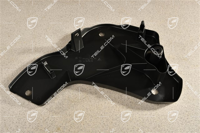 Cover, wishbone, rear, L