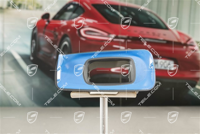 Aufnahmerahmen / Fensterheber Schalterblende, Beifahrerseite, Schwarz, R