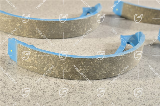 1 Satz Feststellbremse - Bremsbacke, hinten (4 stück)