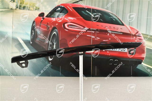 Front bumper disc / trim centre, Black, R