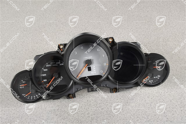 Kombiinstrument / Tacho, PDK, Zifferblätter in Silber