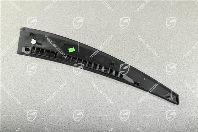 Defroster trim, Black, Damaged, L