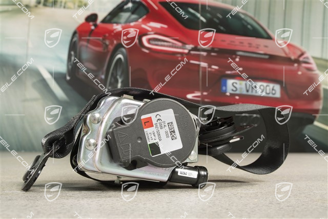 Sicherheitsgurt, Vorne, Schwarz, L