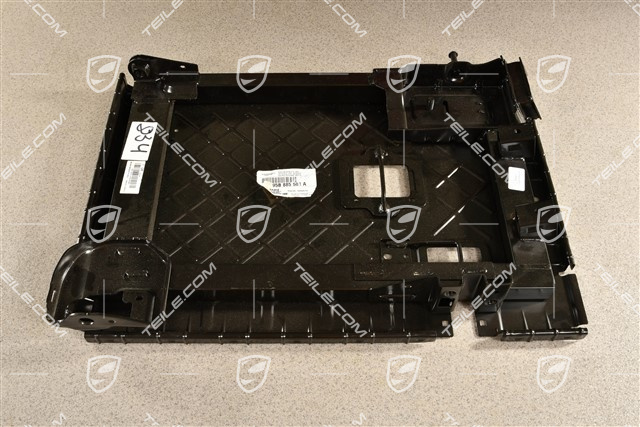 Back seat backrest frame, L