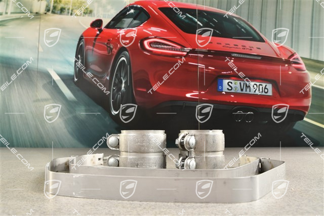 Abgasanlage Spannband und Spannschelle Satz