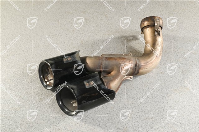 Tailpipe, Standard, Black, L