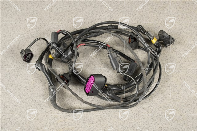 Wiring harness, lining front