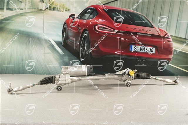 Przekładnia kierownicza, Tylna oś skrętna