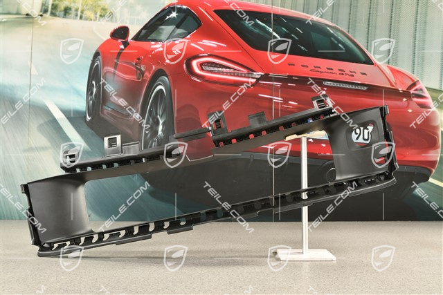 Turbo, Blenda zderzaka przedniego / kratka z ACC z InnoDrive, Nightvision, Real Top View, Czarny mat
