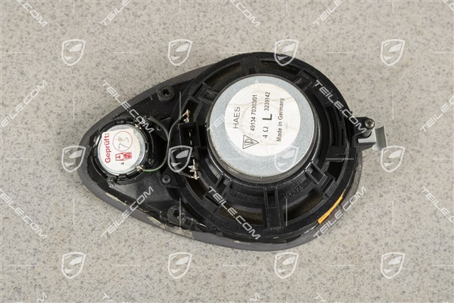 Front loudspeaker, Dark grey natural leather, Harmann analog sound package, L