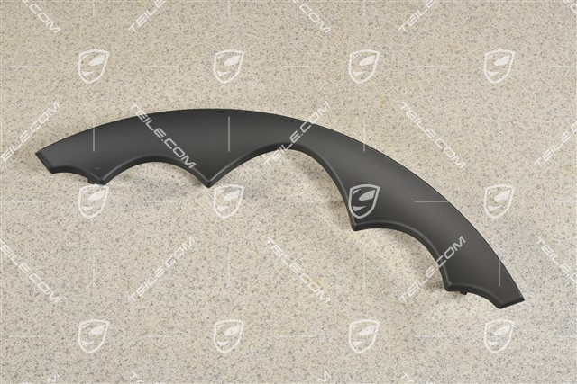 Dashboard trim / Instrument cluster cover, black