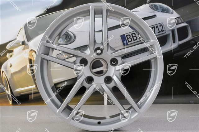 19" Felge Carrera, 8,5J x 19 ET54, Brilliantsilber