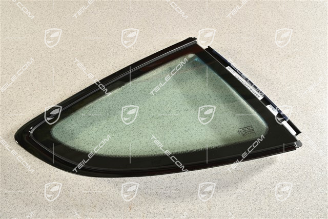 Szyba boczna, GTS/GT4, czarna, R