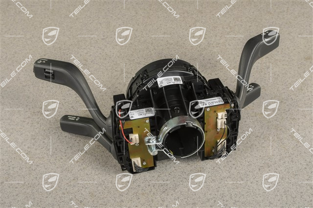 Steering column stalk switch, Voice control / cruise control / headlight cleaning system / 3-spoke steering wheel with Paddles