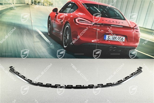 Front spoiler lip, Convertible