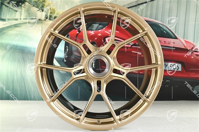 Felga GT3 20", 9,5J x 20 ET46, złoty - California Gold