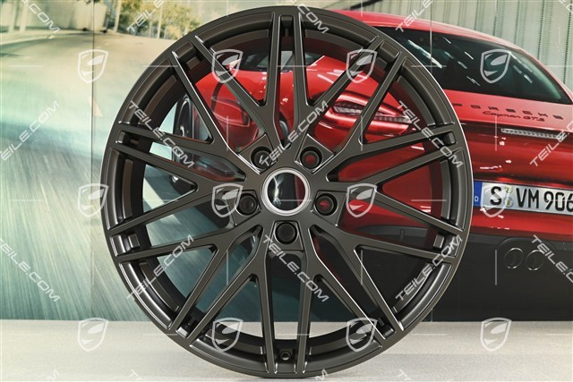 21-inch wheel rim set RS Spyder Design, 11J x 21 ET49 + 9,5J x 21 ET46, Turbonite