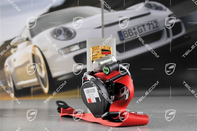 Sicherheitsgurt, cabrio, Indischrot, L Sicherheitsgurt, cabrio, Indischrot, L