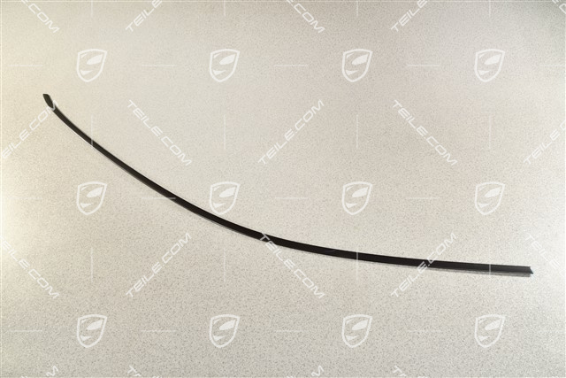 Zierleiste, vorn, Aluminium-Paket, schwarz, R