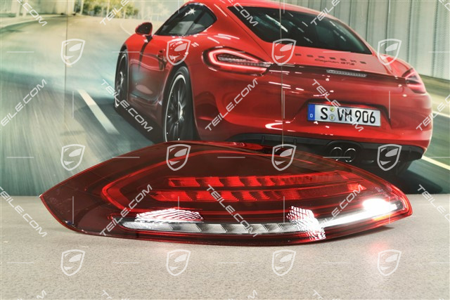 Rear light, darkened / smoked, facelift, RHD, L