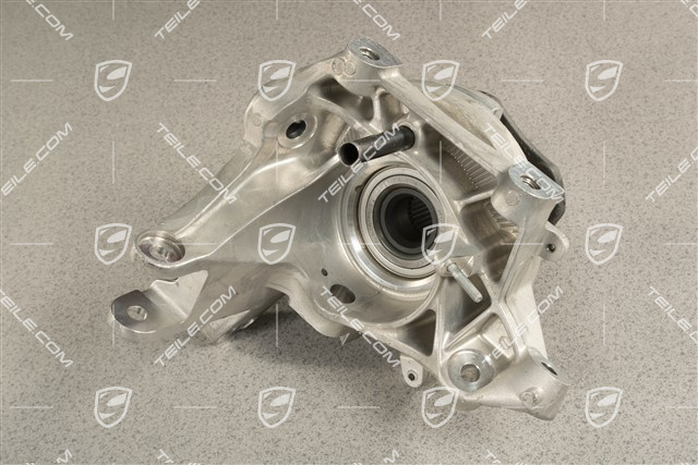 Wheel carrier assembly (incl. wheel hub and angular contact ball bearing), R