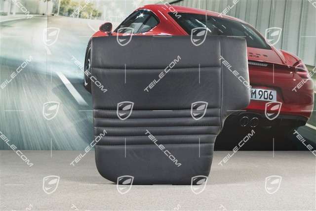 Back seat lower / cushion, Coupe/Targa, leather, Metropole blue, R