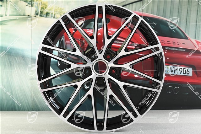 22-inch RS Spyder Design wheel rim, front, 10J x 22 ET48