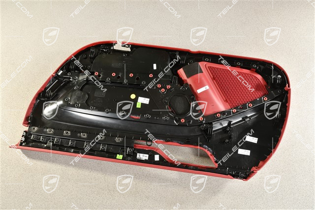 Türverkleidung, Leder, Bordeauxrot, Bose, L
