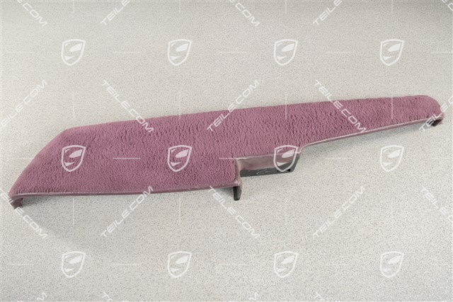 Ablagekasten Türverkleidung , Teppich / Kunstleder, Magenta, R