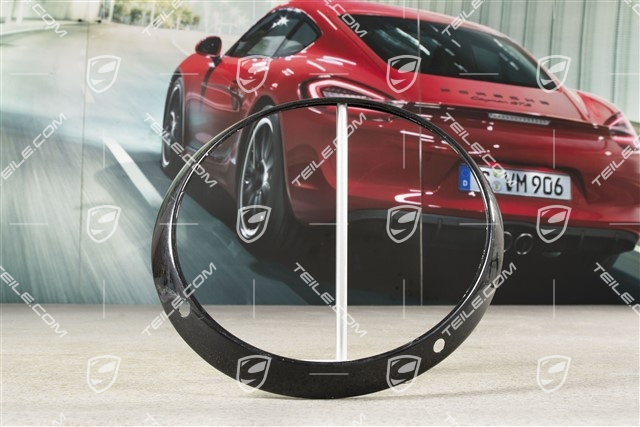 Headlamp ring, black, L=R